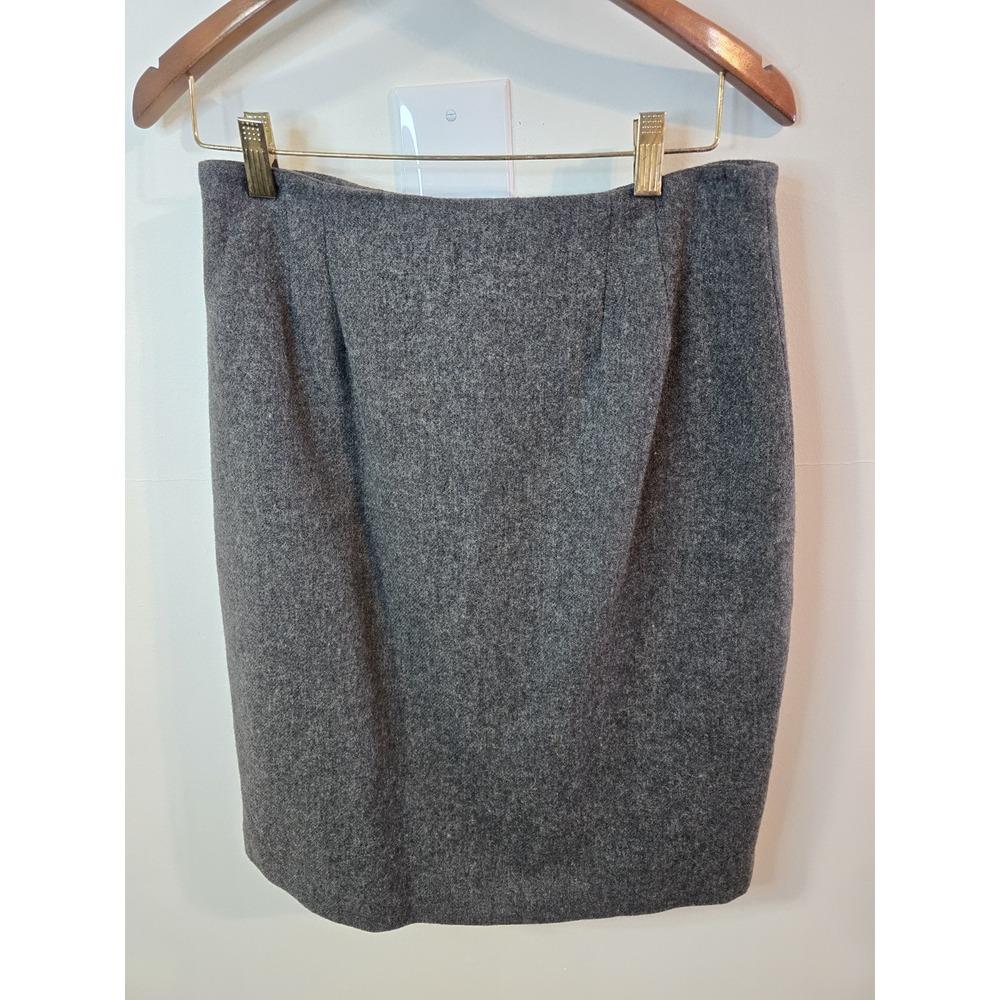 Vintage Door County‎ Wool Pencil Skirt Preppy Academic Career Staple Women's 10